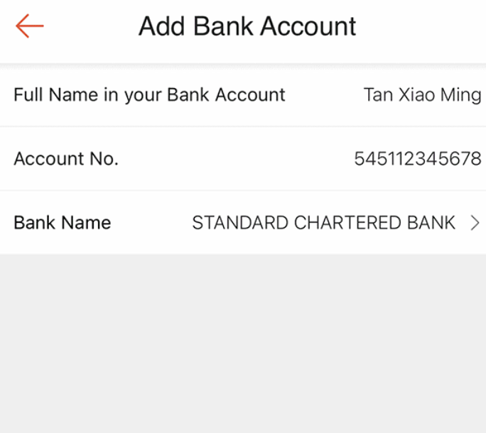 How you can key in your bank details in the Shopee Seller’s page